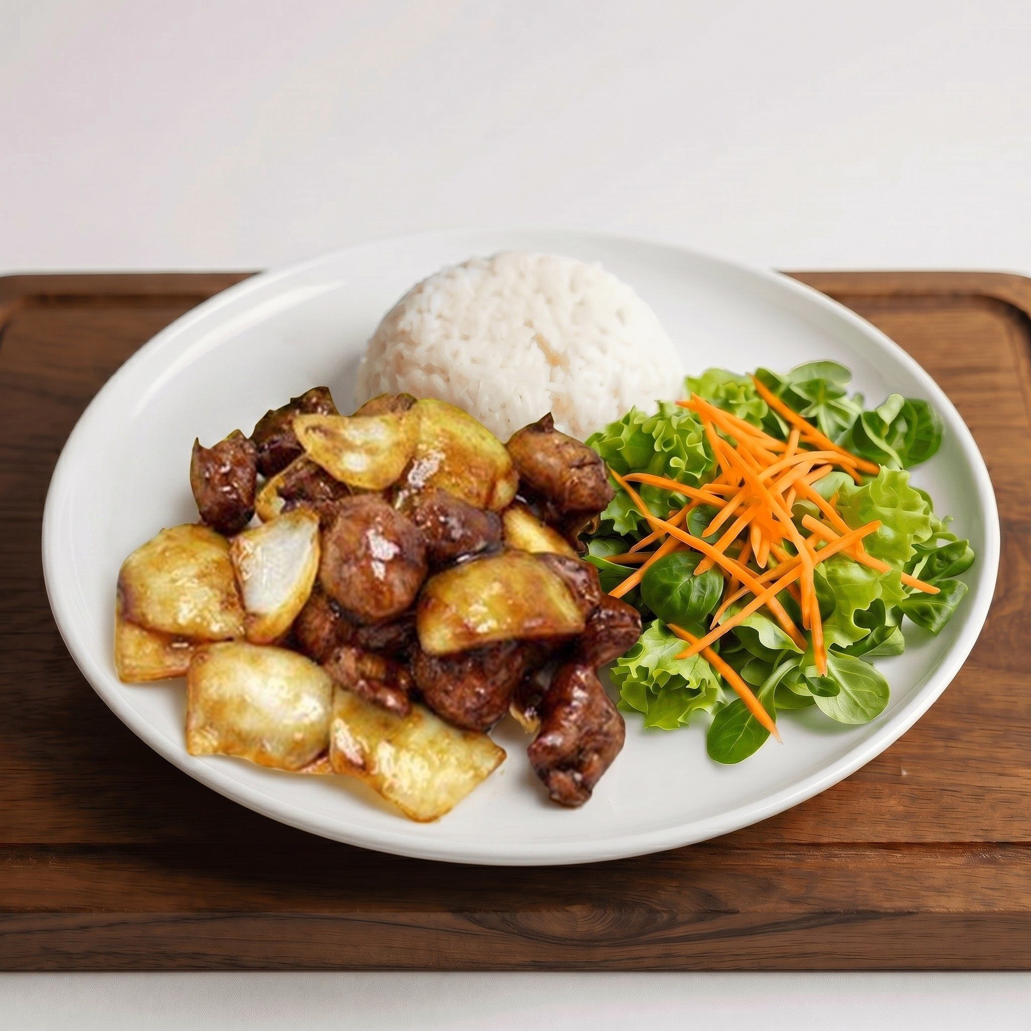 33. Shaken Filet Mignon Cube.