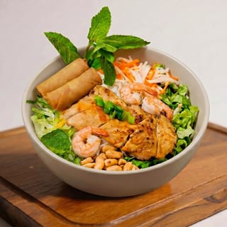 37. Charbroiled Meat, Shrimp & Eggroll