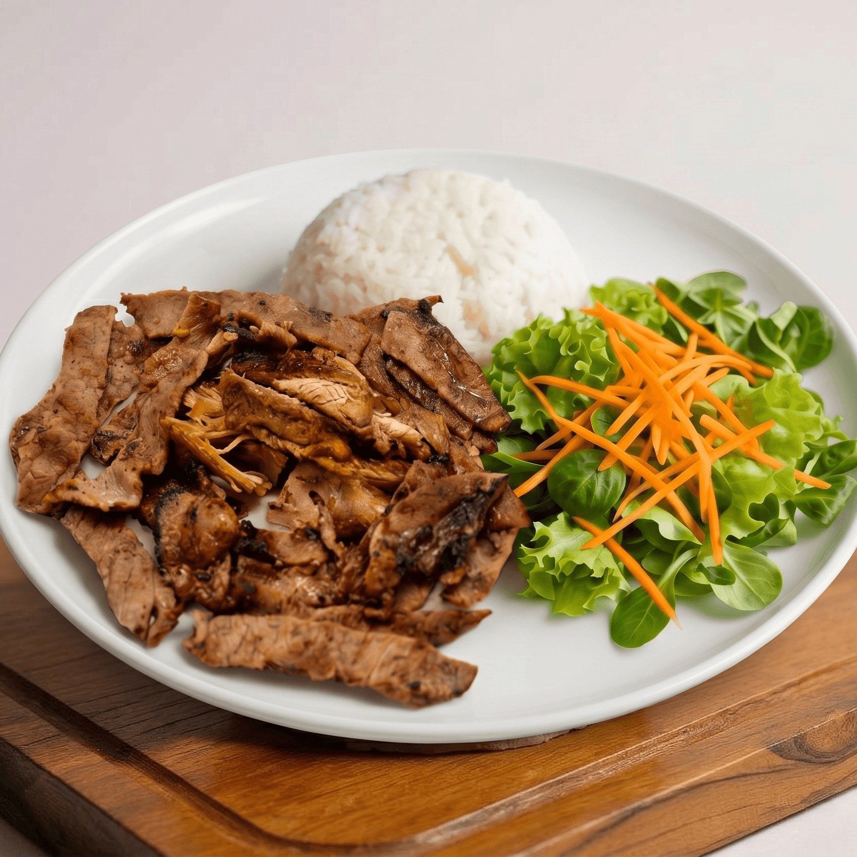 40. Charbroiled Meat Steamed Rice.