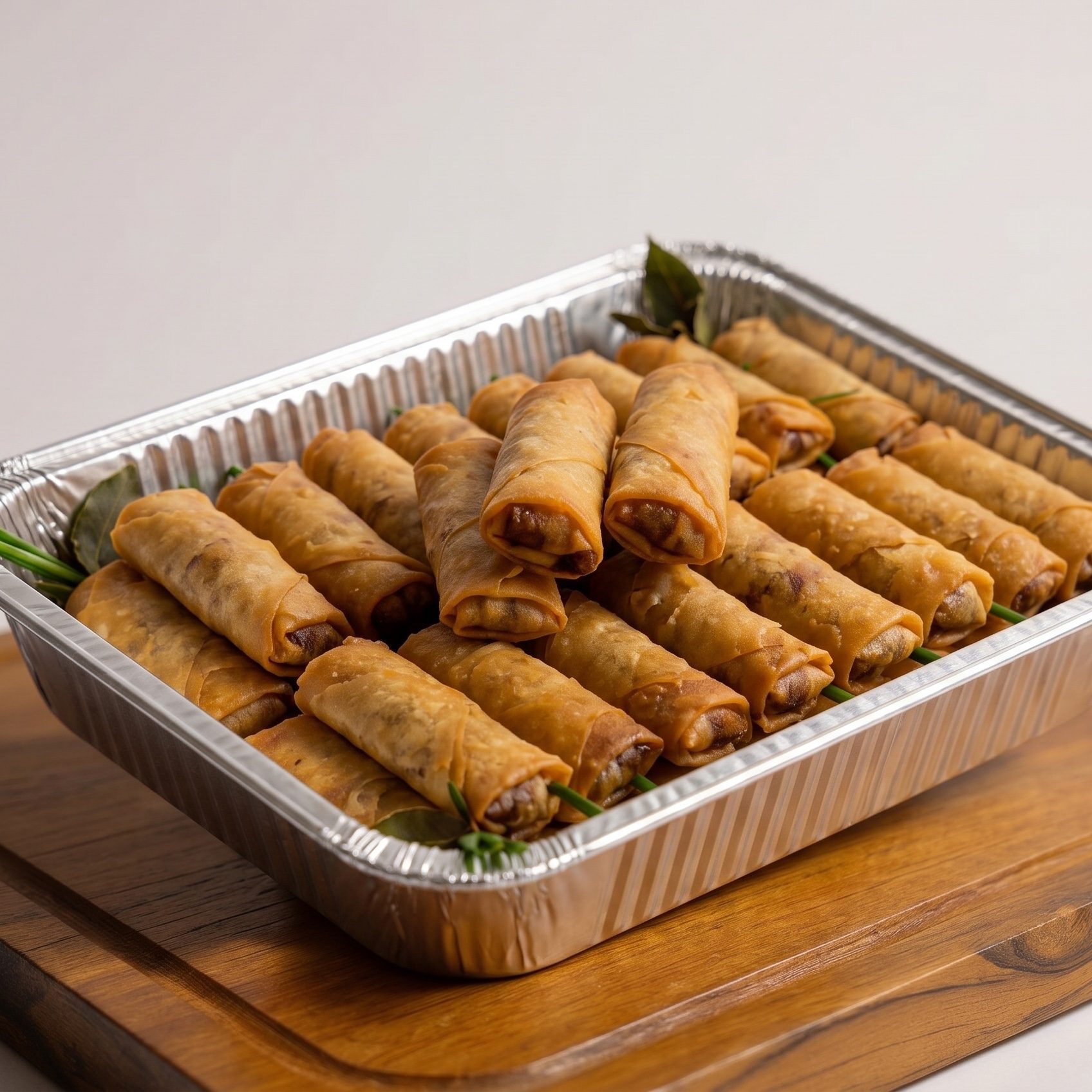 Wings (45) /Eggrolls (50) /Potstickers (80).