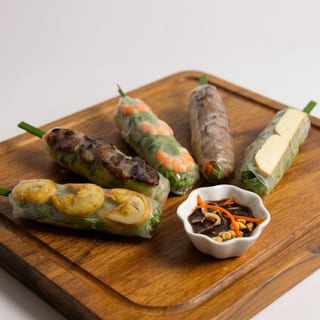 1.  Fresh Spring Rolls